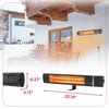 Black & Decker Wall Mounted Patio Heater for Outdoors BHOW03R
